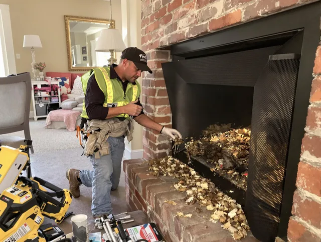 Safe screening installation by Bloomfield Chimney Sweep in Bloomfield, CT